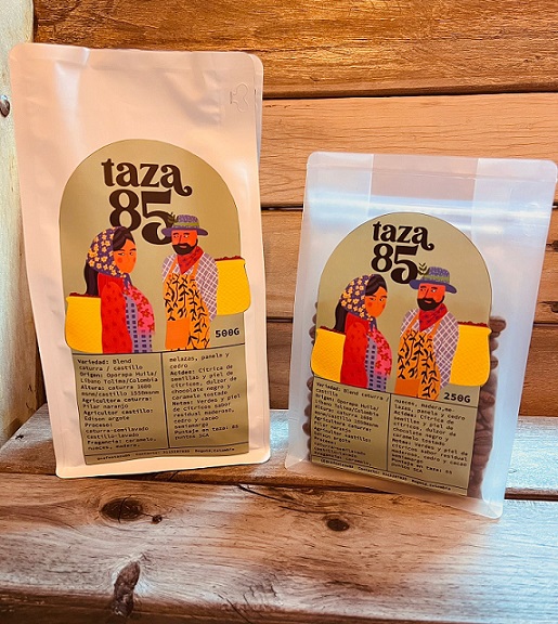 Taza 85 Caturra Castillo Blend coffee